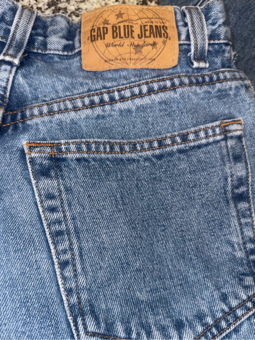 Vintage 2001 Gap Jeans Reverse Fit 6 Petite
